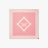 Schal mit Rauten-Monogramm aus Bio-Seide Schal mit Rauten-Monogramm aus Bio-Seide