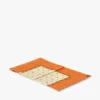 Schal mit Rauten-Monogramm aus Bio-Seide Schal mit Rauten-Monogramm aus Bio-Seide