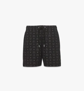 Shorts mit Monogramm-Print aus Econyl®