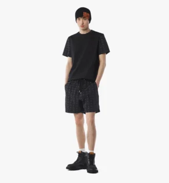 Shorts mit Monogramm-Print aus Econyl®