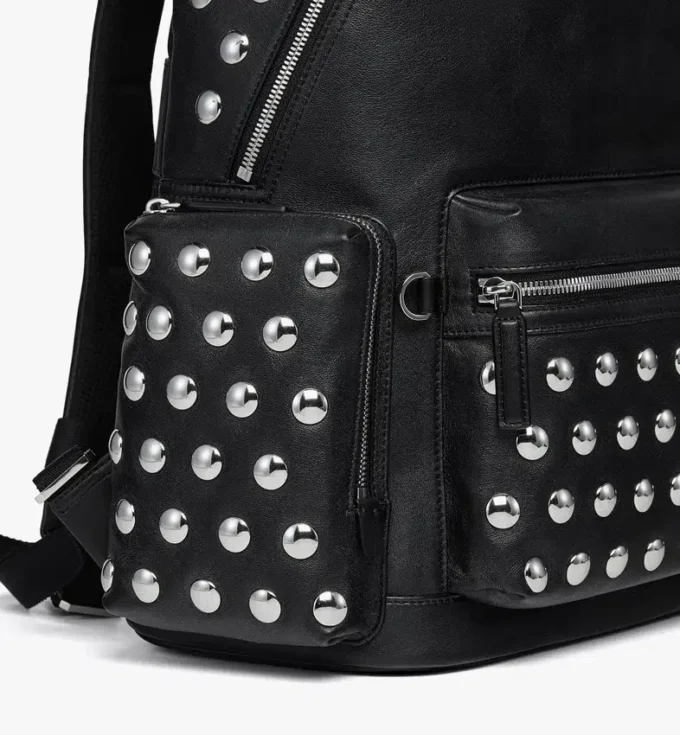 Stark Backpack aus Galactic Gala-Lammleder Stark Backpack aus Galactic Gala-Lammleder
