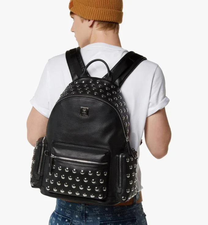 Stark Backpack aus Galactic Gala-Lammleder Stark Backpack aus Galactic Gala-Lammleder