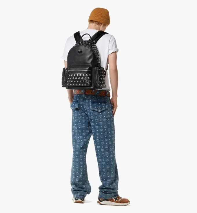 Stark Backpack aus Galactic Gala-Lammleder Stark Backpack aus Galactic Gala-Lammleder