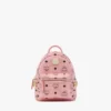 Stark Bebe Boo Rucksack mit seitlichen Nieten aus Visetos Stark Bebe Boo Rucksack mit seitlichen Nieten aus Visetos