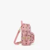 Stark Bebe Boo Rucksack mit seitlichen Nieten aus Visetos Stark Bebe Boo Rucksack mit seitlichen Nieten aus Visetos