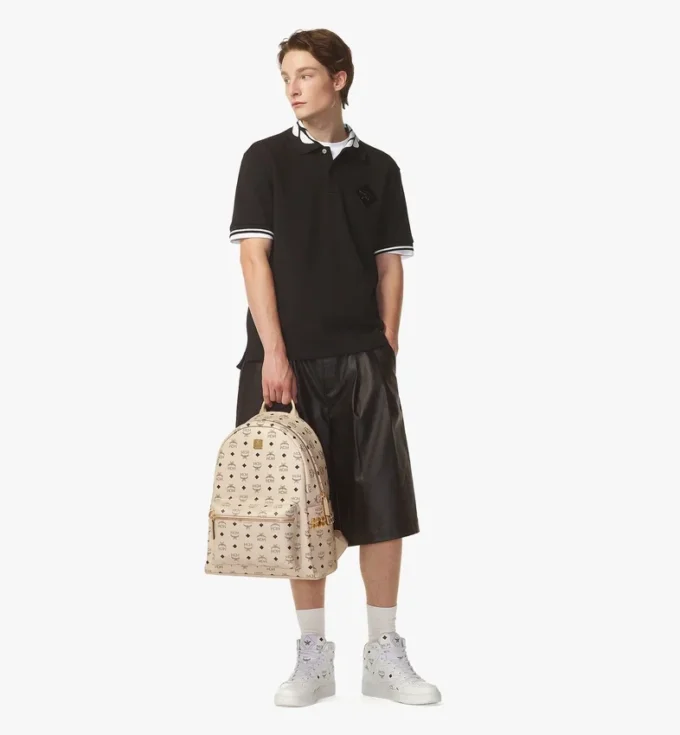 Stark Side Studs Rucksack aus Visetos