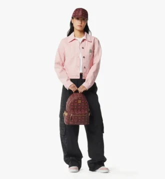 Stark Side Studs Rucksack aus Visetos