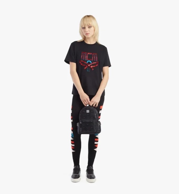 Stark Side Studs Rucksack aus Visetos Stark Side Studs Rucksack aus Visetos