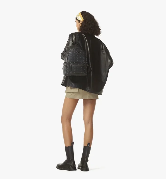 Stark Side Studs Rucksack aus Visetos Stark Side Studs Rucksack aus Visetos