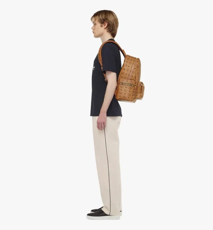 Stark Side Studs Rucksack aus Visetos Stark Side Studs Rucksack aus Visetos