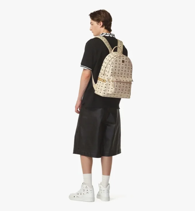 Stark Side Studs Rucksack aus Visetos