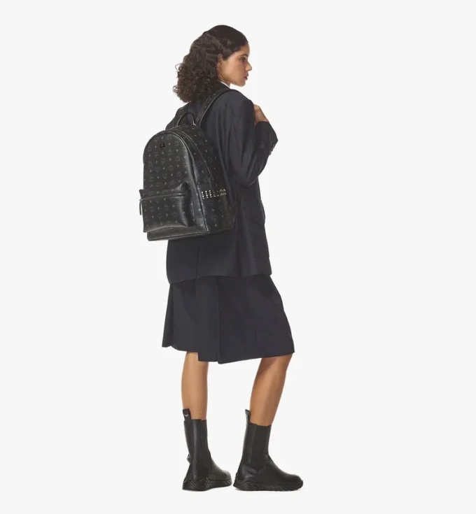 Stark Side Studs Rucksack aus Visetos