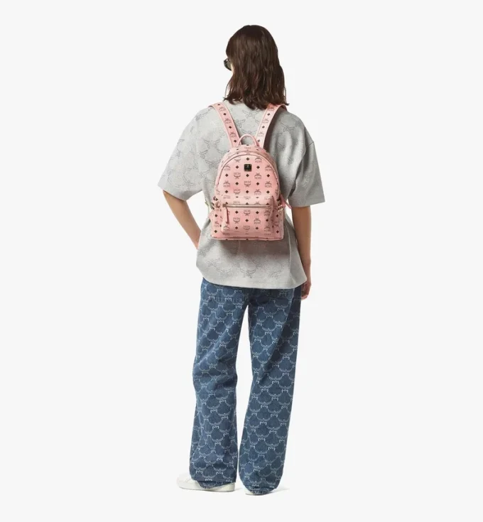 Stark Side Studs Rucksack aus Visetos Stark Side Studs Rucksack aus Visetos