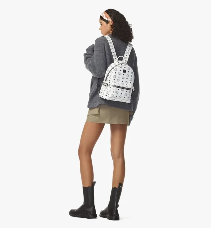 Stark Side Studs Rucksack aus Visetos Stark Side Studs Rucksack aus Visetos