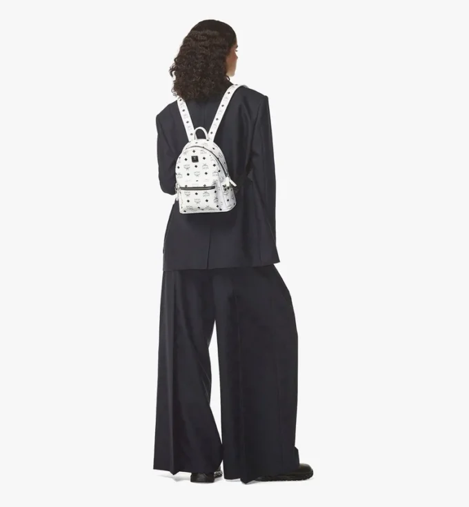 Stark Side Studs Rucksack aus Visetos Stark Side Studs Rucksack aus Visetos
