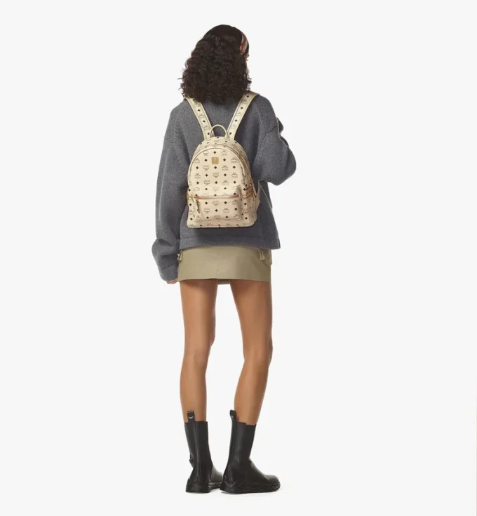 Stark Side Studs Rucksack aus Visetos