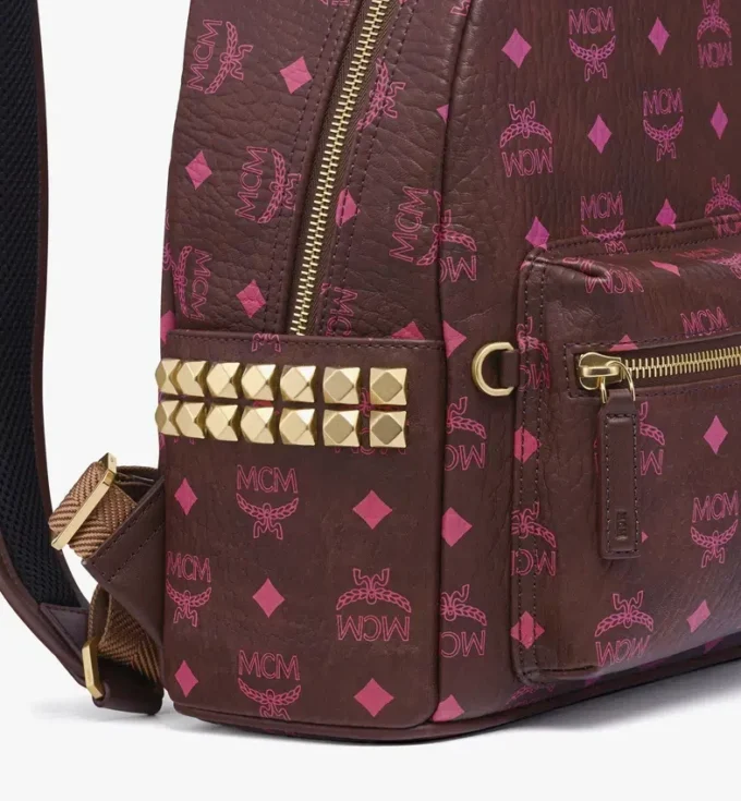 Stark Side Studs Rucksack aus Visetos Stark Side Studs Rucksack aus Visetos