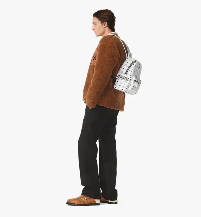 Stark Side Studs Rucksack aus Visetos Stark Side Studs Rucksack aus Visetos
