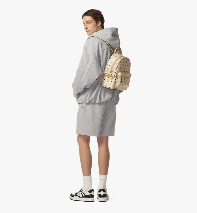 Stark Side Studs Rucksack aus Visetos