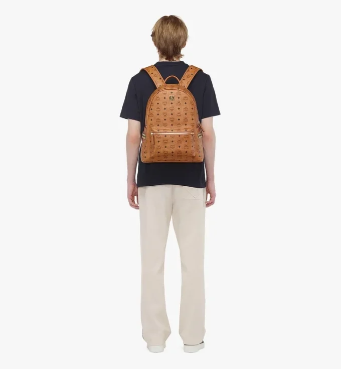 Stark Side Studs Rucksack aus Visetos Stark Side Studs Rucksack aus Visetos