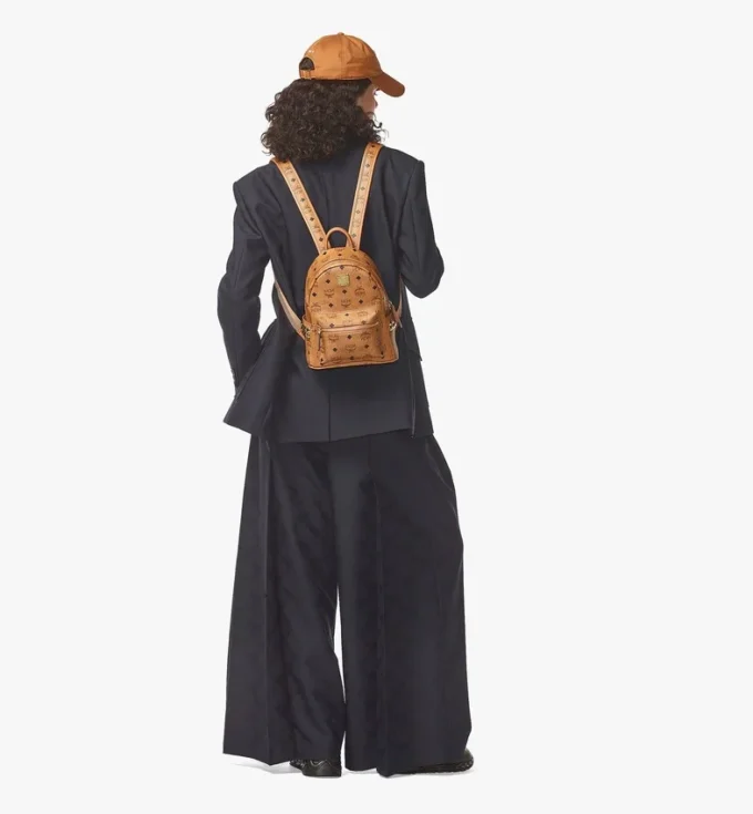 Stark Side Studs Rucksack aus Visetos Stark Side Studs Rucksack aus Visetos