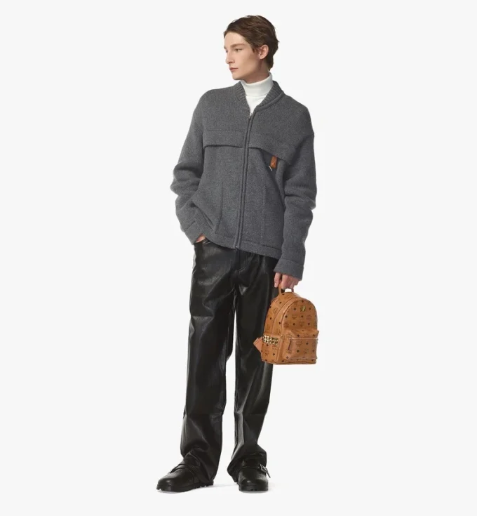 Stark Side Studs Rucksack aus Visetos Stark Side Studs Rucksack aus Visetos