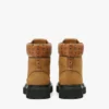Stiefel aus Nubukleder und Leder mit Monogram-Print Stiefel aus Nubukleder und Leder mit Monogram-Print