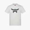 T-Shirt mit Lorbeer-Logo-Print aus Bio-Baumwolle