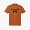T-Shirt mit Lorbeer-Logo-Print aus Bio-Baumwolle T-Shirt mit Lorbeer-Logo-Print aus Bio-Baumwolle