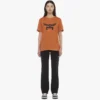 T-Shirt mit Lorbeer-Logo-Print aus Bio-Baumwolle T-Shirt mit Lorbeer-Logo-Print aus Bio-Baumwolle