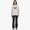 T-Shirt mit Lorbeer-Logo-Print aus Bio-Baumwolle