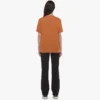 T-Shirt mit Lorbeer-Logo-Print aus Bio-Baumwolle T-Shirt mit Lorbeer-Logo-Print aus Bio-Baumwolle