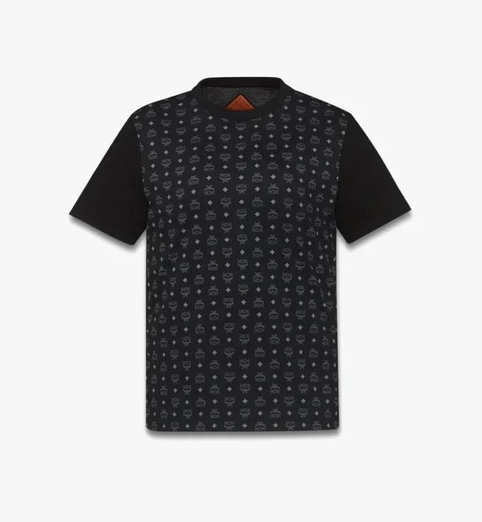 T-Shirt mit Monogramm-Print aus Bio-Baumwolle T-Shirt mit Monogramm-Print aus Bio-Baumwolle