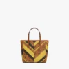 Toni Shopper mit Reißverschluss oben und Nieten in Mega Herringbone Visetos Toni Shopper mit Reißverschluss oben und Nieten in Mega Herringbone Visetos