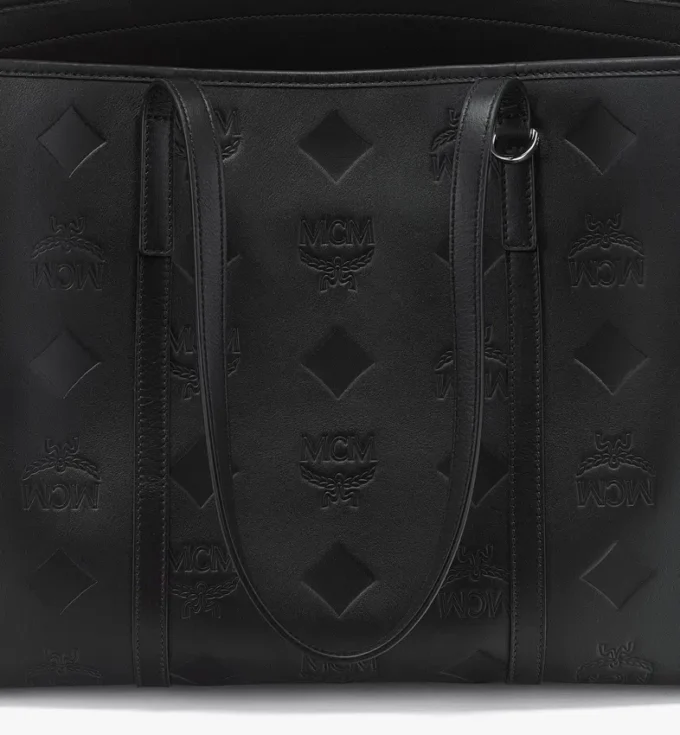 Toni Top-Zip Shopper aus Maxi Monogram-Leder Toni Top-Zip Shopper aus Maxi Monogram-Leder