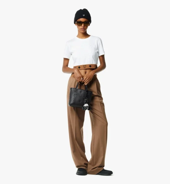Toni Top-Zip Shopper aus Maxi Monogram-Leder Toni Top-Zip Shopper aus Maxi Monogram-Leder