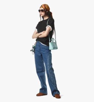 Toni Top-Zip Shopper aus Resetos-Leder