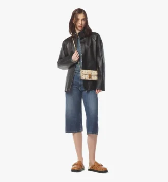Tracy Chain Wallet aus Visetos