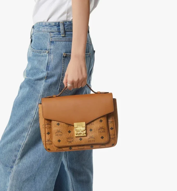 Tracy Satchel aus Visetos-Ledermix Tracy Satchel aus Visetos-Ledermix