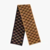 Wendbare Lauretos-Stola aus Jacquard-Wolle Wendbare Lauretos-Stola aus Jacquard-Wolle