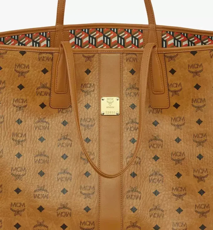 Wendbare Liz Shopper aus Visetos