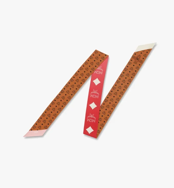 Wendbarer Petite-Schal aus Bio-Seide mit Monogramm-Print Wendbarer Petite-Schal aus Bio-Seide mit Monogramm-Print