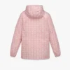 Windjacke mit Kapuze und Monogramm-Print aus recyceltem Nylon Windjacke mit Kapuze und Monogramm-Print aus recyceltem Nylon