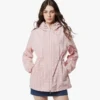 Windjacke mit Kapuze und Monogramm-Print aus recyceltem Nylon Windjacke mit Kapuze und Monogramm-Print aus recyceltem Nylon