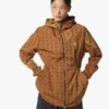Windjacke mit Kapuze und Monogramm-Print aus recyceltem Nylon Windjacke mit Kapuze und Monogramm-Print aus recyceltem Nylon