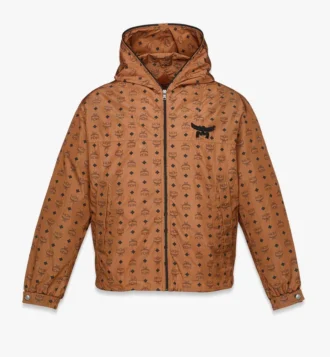 Windjacke mit Monogramm-Print aus Econyl®