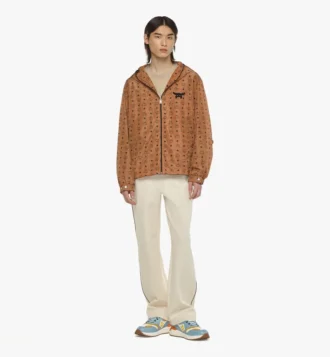 Windjacke mit Monogramm-Print aus Econyl®